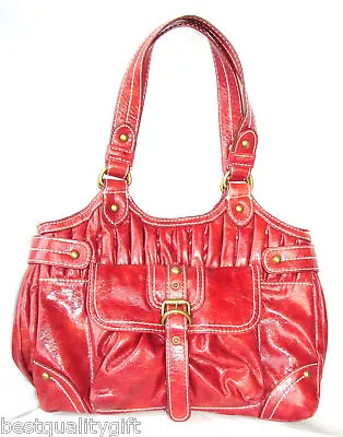 New Red Marc Ecko Red Triple Crown Closer Totesatchelhand Bag • $59.99