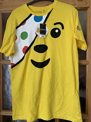 £5 • Buy Mens BBC Children In Need Pudsey T Shirt Size S Bnwt