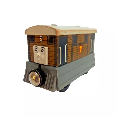 Toby 2003 Thomas The Tank & Friends Wooden Railway Learning Curve Round Magnet • $18.90