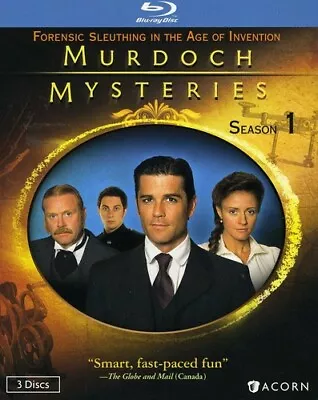 Murdoch Mysteries: Season 1 [Blu-ray] By Lachlan Murdoch Yannick Bisson Thoma • $7.49