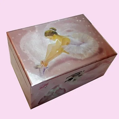 BEAUTIFUL Ballerina Musical Jewellery Box Ballet Dancer Music Girl's Gift • $38.95