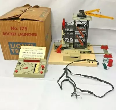 LIONEL No 175 ROCKET LAUNCHER - WITH BOX • $142