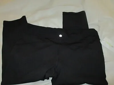 Ladies Pants Work Out  Crop New Nwt Black Marika  Sport Xl $42 • $25.30