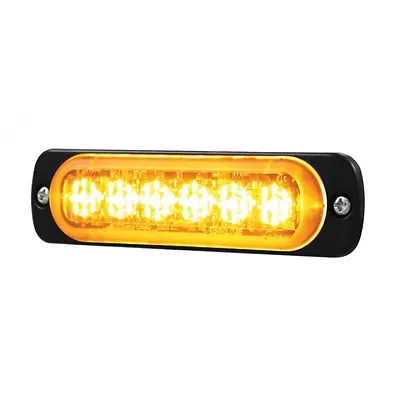 $56.98 • Buy Peterbilt, Kenworth, 6 High Power LED Super Thin Directional Warning Light Amber