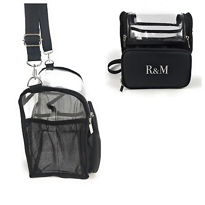 R&m Big Makeup Artist Brush Bag Mua Kit  Buddy Organiser Bag Shoulder Carry Pvc • £37.50