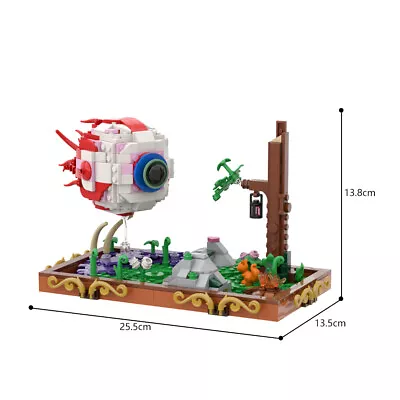 MOC Terraria Eye Of Cthulhu Building Blocks 532 PCS Model Toy Bricks Gamer Gifts • $73.69