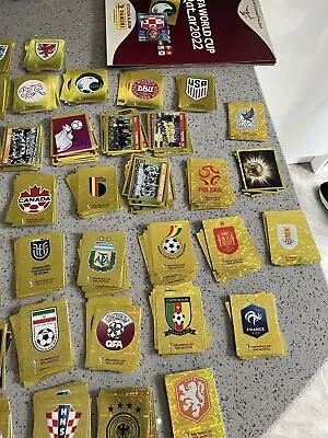 Panini World Cup QATAR 2022 Stickers - Badges / Foils / Shineys • £2