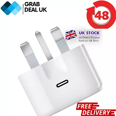 Plug For Apple IPhone Samsung USB Type-C PD Power Adapter  Folding Pins Charger • £4.99