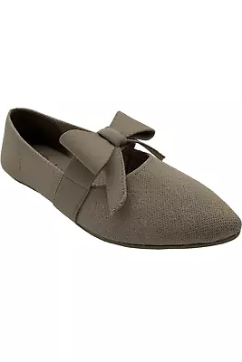 Skechers Cleo Point Washable Knit Sparkle Flats Feelgood Taupe • $34.99