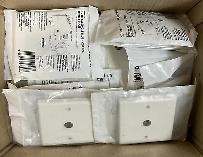 Job Lot Of 76 Maxview TV Or FM Single Flush Coaxial Outlet Plate • £60