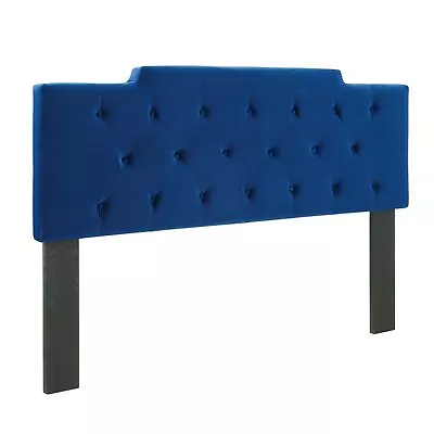 Ergode Juliet Tufted Twin Performance Velvet Headboard - Navy • $72.23