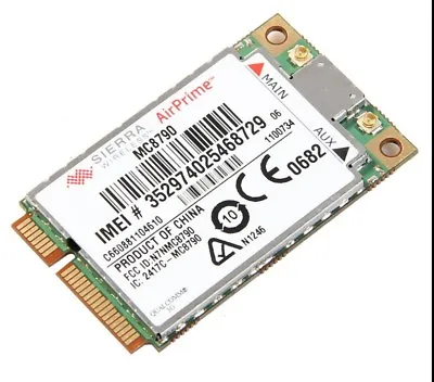 Sierra MC8790 Unlocked 3G WWAN GSM EDGE GPRS HSPA GPS Module Wireless PCI-E Card • £20.88
