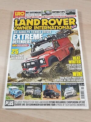 Land Rover Owner International Magazine Nov 2012 Issue 12 Sir Ranulph Fiennes • £0.99