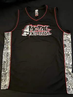 Metal Mulisha Embroidered Sleeveless Jersey Tank  Shirt Top Mens OG Iconic 2XL • $32.50