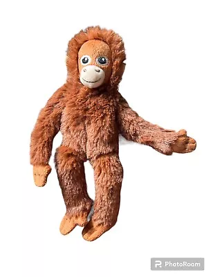 IKEA Monkey Plush Orangutan Chimpanzee Brown Mini Stuffed Plushie Djungelskog 8  • $6