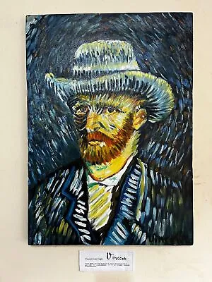 $550 • Buy Vincent Van Gogh , Handmade Oil On Canvas ,signed,(Unframed) 50x70 Cm Vtg Art