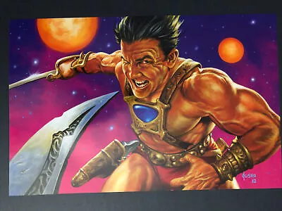 Warlord Of Mars #19 COVER Dynamite Comics Poster 8x12 Joe Jusko • $14.99