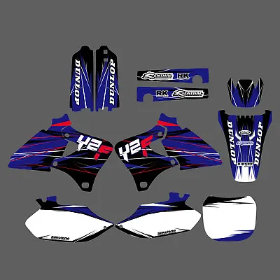 Decals Graphics Backgrounds For Yamaha YZ250F YZ400F YZ426F 1998 99 00 01 2002 B • $46.99