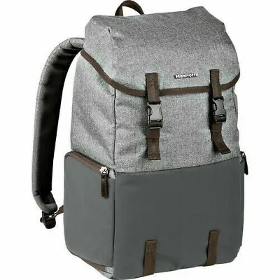 Manfrotto Camera BAG Backpack Windsor Explorer And Laptop For DSLR (Gray) • $44.99