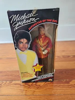 Michael Jackson Superstar Of The 80's Doll American Music Awards Outfit- SEALED! • $45