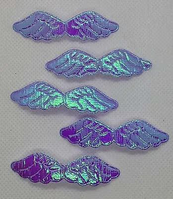 5 X 2.5  Angel Wings  Crafts Applique Bow Making   • £1.99