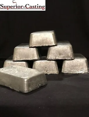 10lbs Clean Soft Lead Ingots. Casting Weights Sinkers Pipe • $32