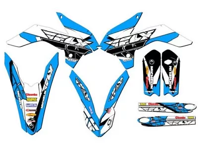 2013-2014 SX 85 13 FLY Sky Blue Senge Graphics Kit Compatible With KTM • $126.49