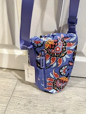 Vera Bradley Water Bottle Crossbody Bag NWT • $21.99