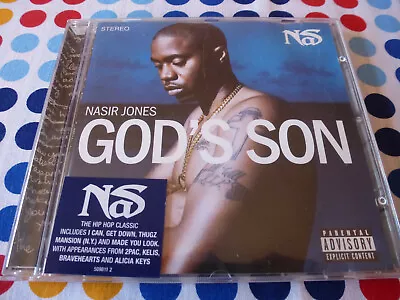 Nasir Jones Nas God's Son 2002 Sony Music Cd Album • £4