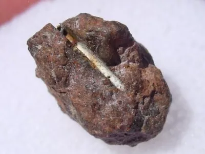 1.75 Grams 11mm Gujba Bencubbin-like CBa Meteorite Fell 1984 With A Cut Mark COA • $9.99