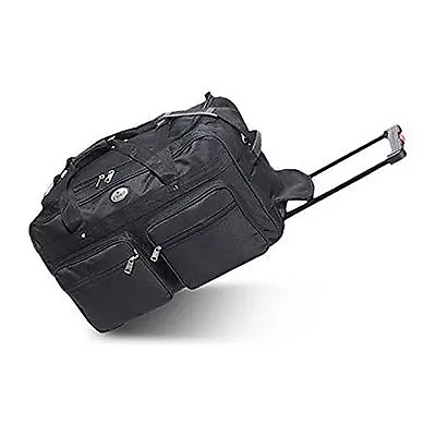 Everest 22-Inch Wheeled Duffel - Black • $58.99