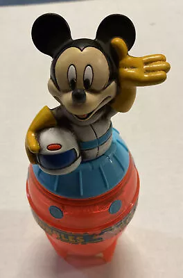 For Restore / Parts 1995 Vintage Mickey Mouse Rocket Space Bubbles Toy • $14.49