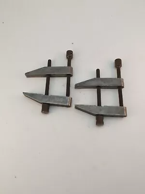 Vintage Starrett Machinist Parallel Clamps #161-D USA  • $35