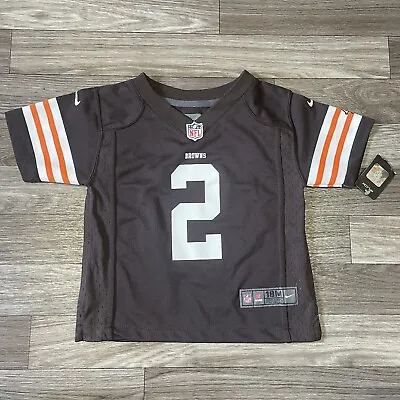 Nike On Field Cleveland Browns  Johnny Manziel Jersey Infant Size 18 Months NWT • $35