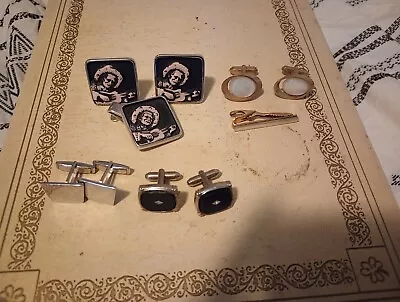 Vintage Lot Tie Tacks And Cuff Links • $5