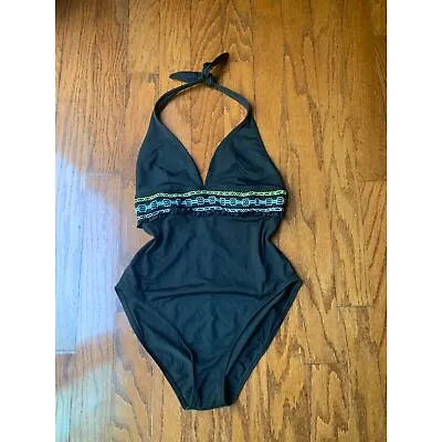 LA BLANCA BY ROD BEATTIE Swimsuit Black Size 10 • $14