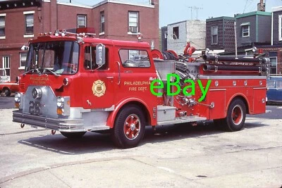 $26.50 • Buy Fire Truck Photo Philadelphia Classic Mack CF611F10 Engine Apparatus Madderom