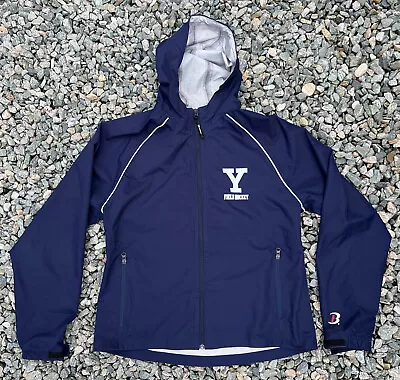 Vintage Yale College Field Hockey WINDBREAKER Pullover Jacket Med USA Made ✅ • $44.99