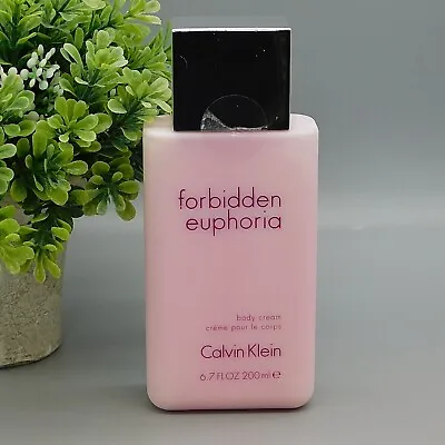 $41.38 • Buy Forbidden Euphoria Body Lotion By Calvin Klein 6.7 Oz New & Sealed Without Box