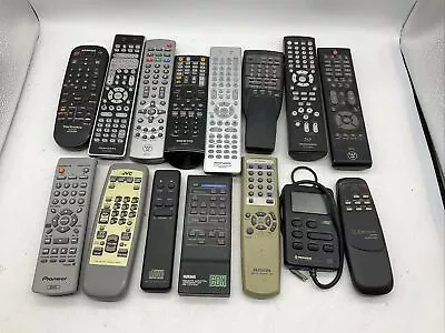 Lot Of 15 Audio Remote Controls Pioneer Marantz Westinghouse Yamaha + For Parts • $9.99