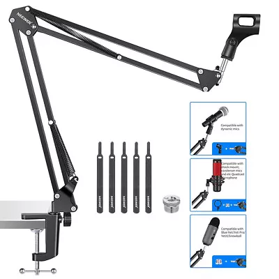 £12.99 • Buy Neewer Adjustable Microphone Suspension Boom Scissor Arm Stand