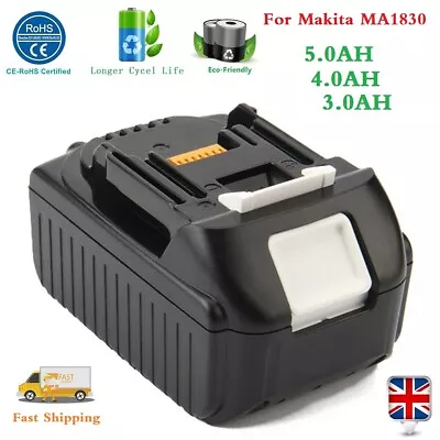 18V 6000mAh Li-ion Battery For Makita BL1860 BL1830 BL1840 BL1850 LXT400 BL1815 • £25.90