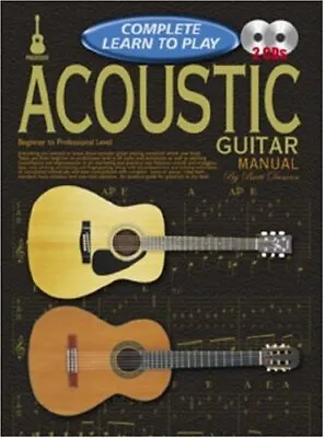 Acoustic Guitar Manual (Complete Learn To Play)Brett Duncan- 97 • £28.36