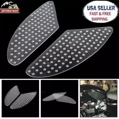 Traction Side Tank Pad Gas Knee Grip For Honda CBR1000RR 08-13 CBR600RR 03~06 • $9.99