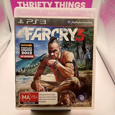 🇦🇺 Far Cry 3 - PlayStation 3 PS3 Game Adventure Shooter AUS PAL Ubisoft • $9.89