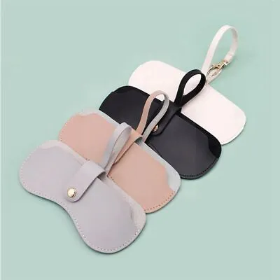 $13.66 • Buy Leather With Keychain Sunglasses Case Glasses  Clip Spectacle Case Glasses Box