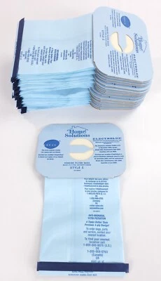 $34.01 • Buy Home Solutions Erus Lux Electrolux Vaccum Filter Bags Style C (24 Pack) EA-02624