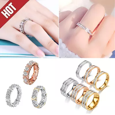 Magnetic Zircon Shaping Cross Full Moissanite Diamond Ring Shaping Rings Gifts • £3.31