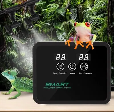 Reptile Humidifier Automatic Misting System Reptile Fogger With Timer  • $33.45