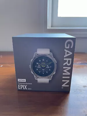 Epix Gen 2 Sapphire Edition GPS Watch - Carrera White Titanium 47mm *BRAND NEW* • $649.99